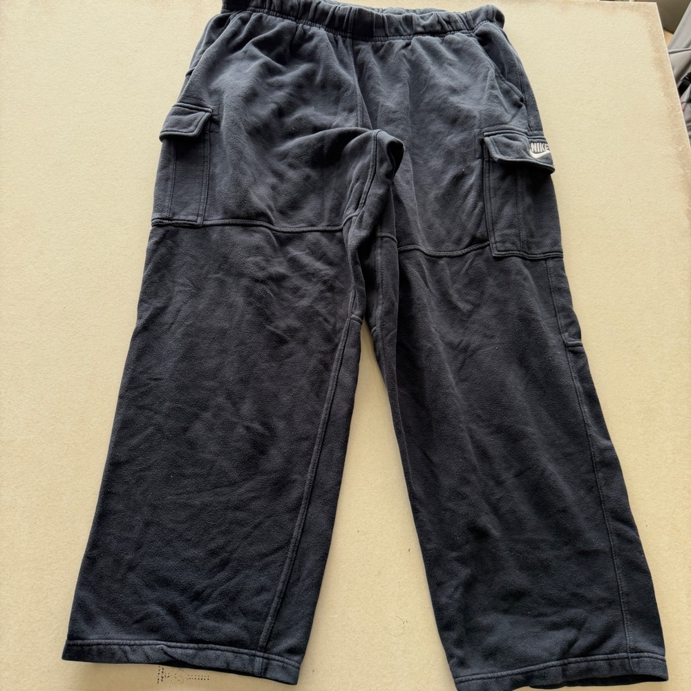 Y2K Nike Kanye West Style Baggy Cargo Sweatpants